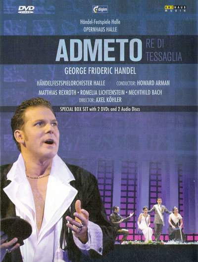 Georg Friedrich Händel: Admeto, Re di Tessaglia; DVD